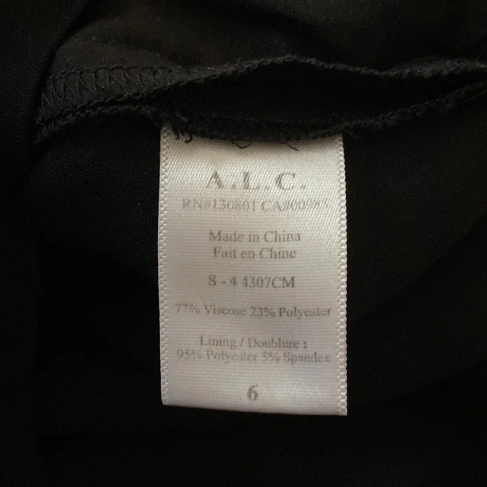 A.L.C. Drew Button Front Black Romper🖤🖤🖤 - Picture 13 of 14